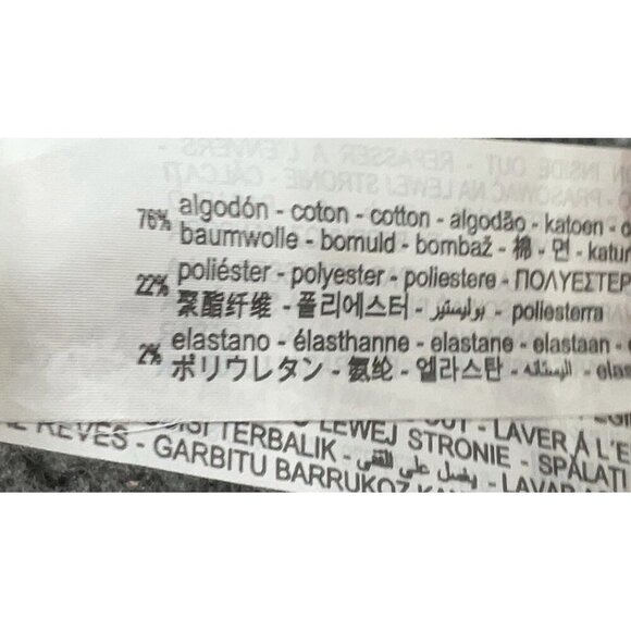 Zara Size XS Faux leather Silver Skirt NWT - Picture 4 of 8